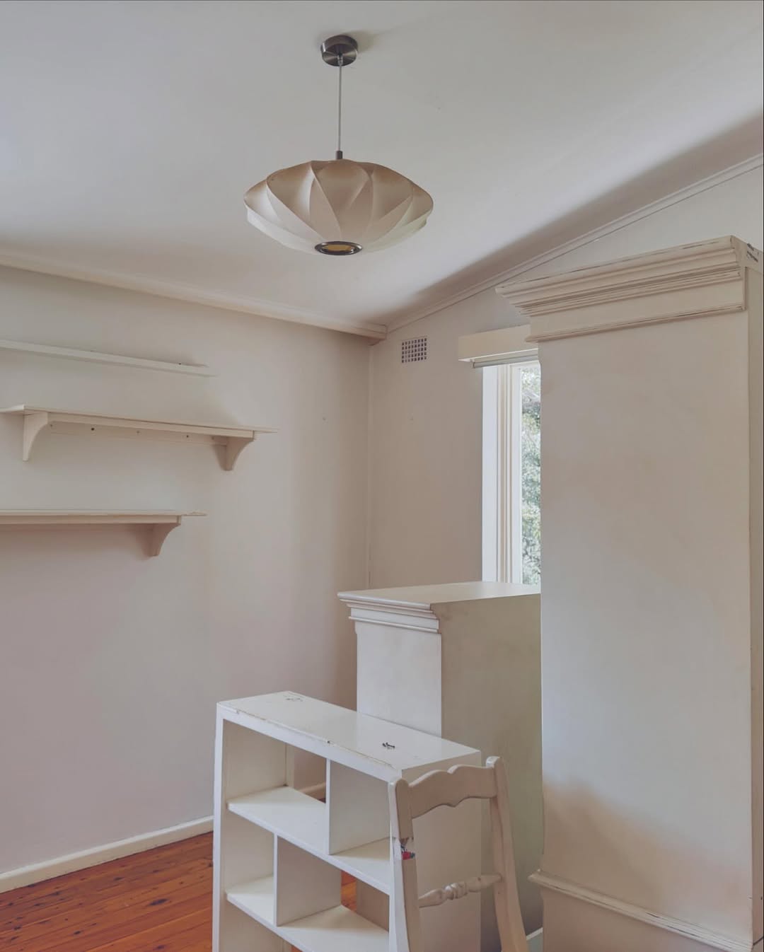 Empty room with a clean white interior paint finish